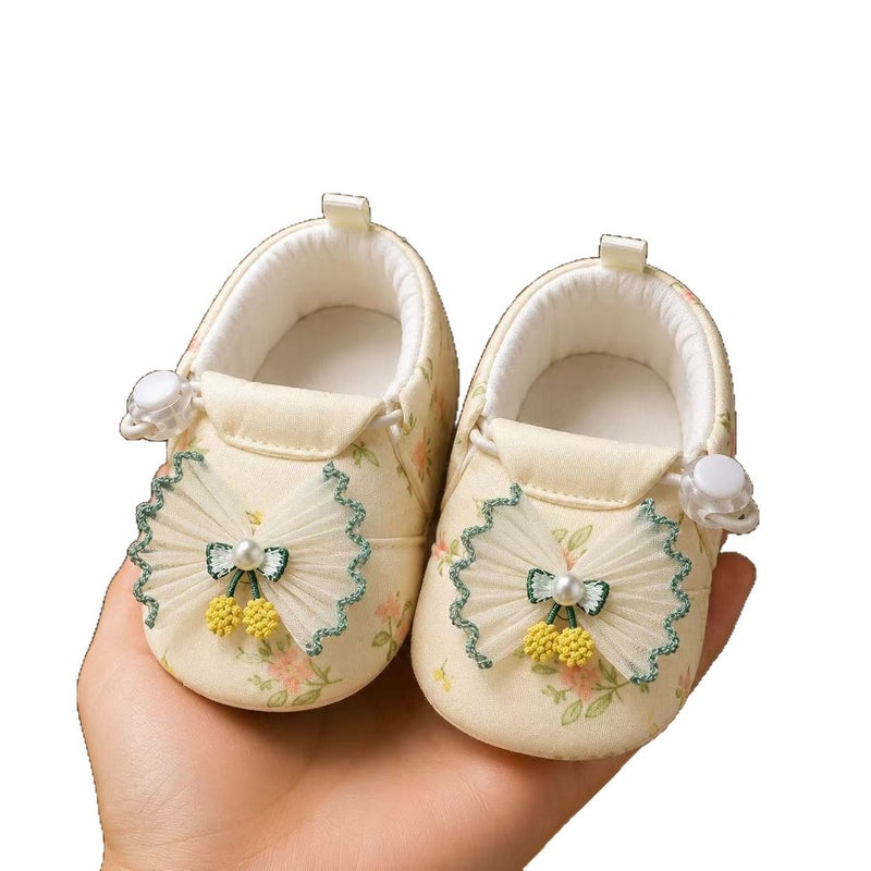 Li GUAN Baby Girl Shoes Anti-Drop Soft Sole Breathable Spring Autumn Toddler First Walkers - Image 2