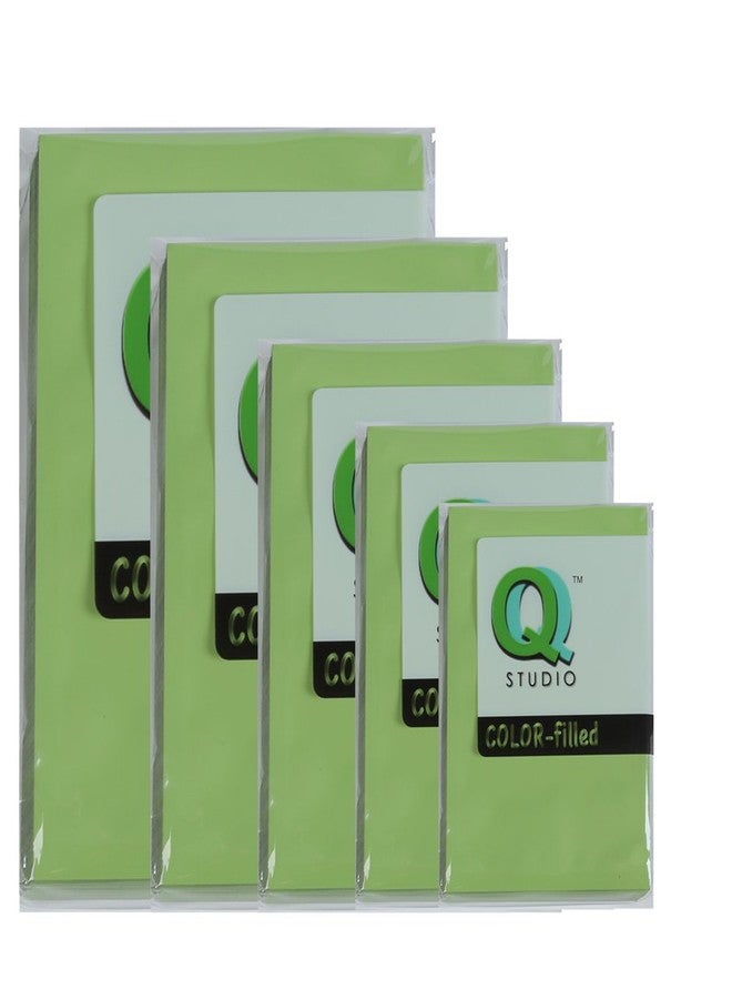 QQ Studio 100x Premium Green Mylar Foil Open Top Sampling Pouch (7cm x 10cm) - Image 5
