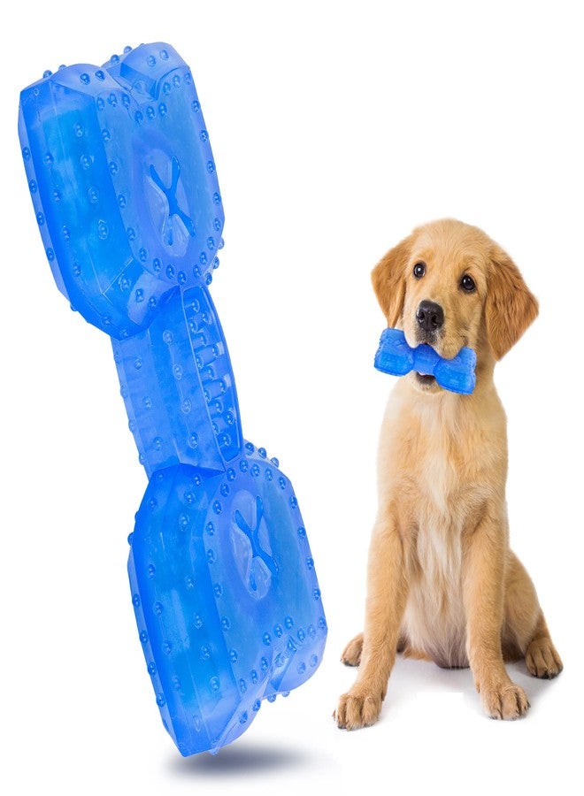 NWK Pet Teether Cooling Chew Toy for Dogs Teething Toy for Puppies, Fit with Treats for More Fun (Chewing Bone) - Image 1