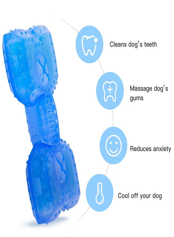 NWK Pet Teether Cooling Chew Toy for Dogs Teething Toy for Puppies, Fit with Treats for More Fun (Chewing Bone) - Image 3