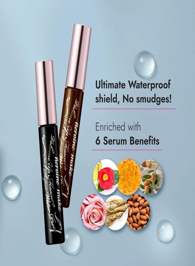 HEROINE MAKE by KISSME Volumizing Mascara Waterproof & Curvy Brush for Eye Makeup | Waterproof Mascara Volume & Length by Defining Fiber for Long-lasting Natural Eyelash Look, from Japan, Black, 1 EA - Image 4