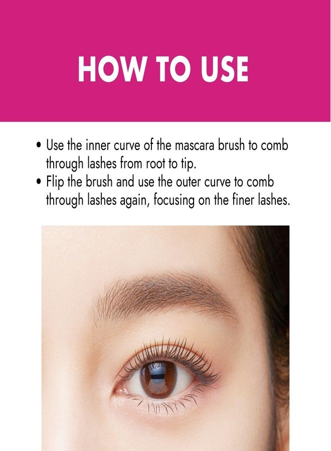 HEROINE MAKE by KISSME Volumizing Mascara Waterproof & Curvy Brush for Eye Makeup | Waterproof Mascara Volume & Length by Defining Fiber for Long-lasting Natural Eyelash Look, from Japan, Black, 1 EA - Image 5