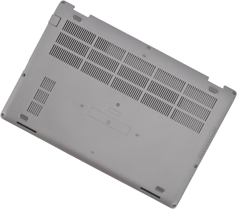غطاء قاعدة أسفل لابتوب Latitude 5410 E5410 بديل احترافي لتبديد الحرارة من مادة ABS باللون الفضي الرمادي - Image 2