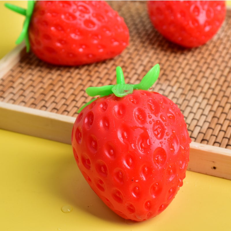 Slow Rebound Fluid Strawberry Stress Relief Squishy Toy Trp Children'S Stress Relief Toy Price Stress Relief Gadget - Image 4