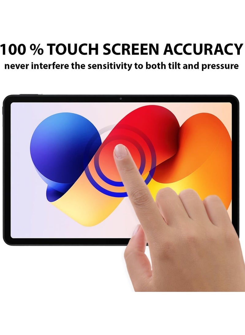 Screen protector compatible with Xiaomi Redmi Pad 2 Pro, 12.1 inch made of tempered glass [Full HD coverage] [Easy to install] [Scratch-resistant] [Hardness 9] Transparent protective layer (piece) - Image 4