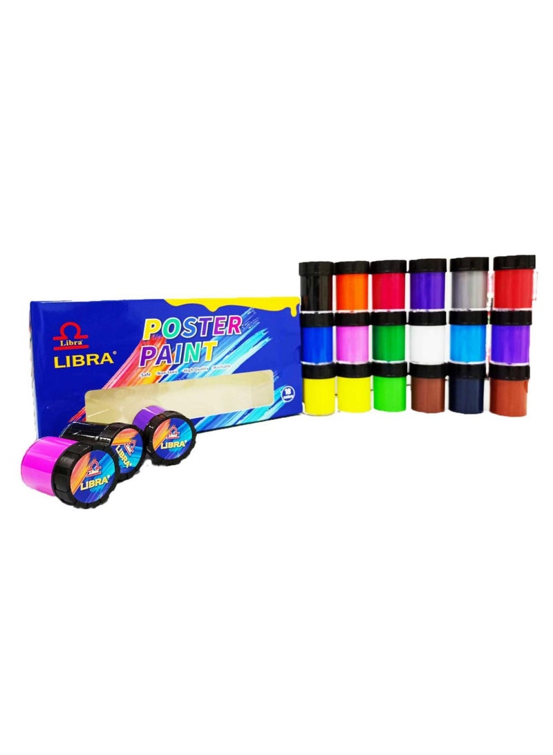 Libra طلاء ملصقات متعدد الألوان