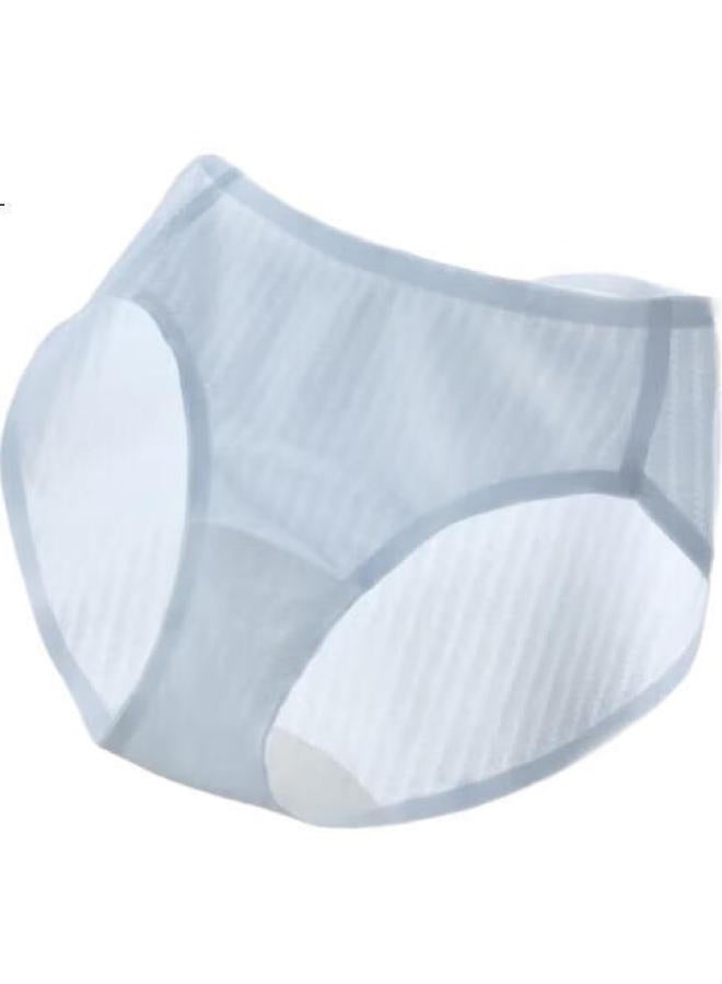 Beneunder Jiaoxia A-Class Comfortable Pure Cotton Underwear For Women, 100% Cotton Antibacterial Crotch Seamless Natural Waist Triangle Panties, 4 Pieces, 25 New Style - Image 1