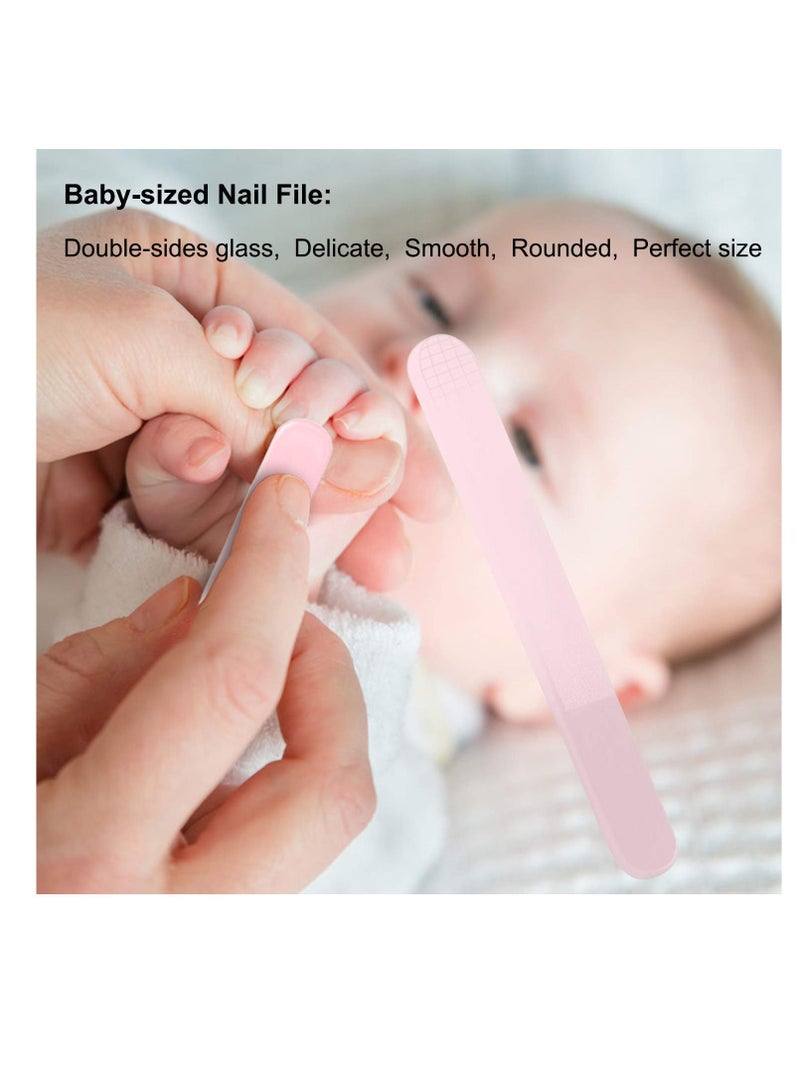 Excefore طقم قص أظافر الأطفال، طقم العناية بالأطفال 4 في 1 مع حقيبة بومة لطيفة، مقص أظافر الأطفال، مقص، مبرد أظافر وملاقط، طقم العناية بالأظافر والقدمين للأطفال حديثي الولادة، الرضع والأطفال الصغار - Image 5