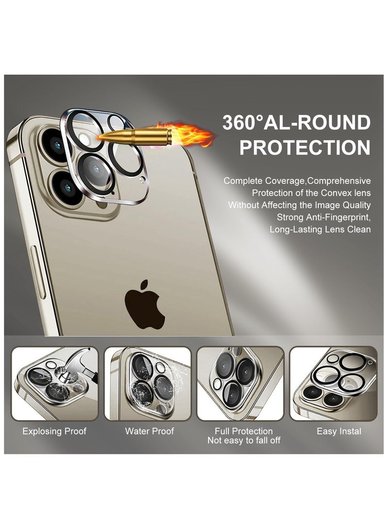 Camera Glass Lens Protector For Apple iPhone 16 Pro Max / iPhone 16 Pro Clear - Image 3