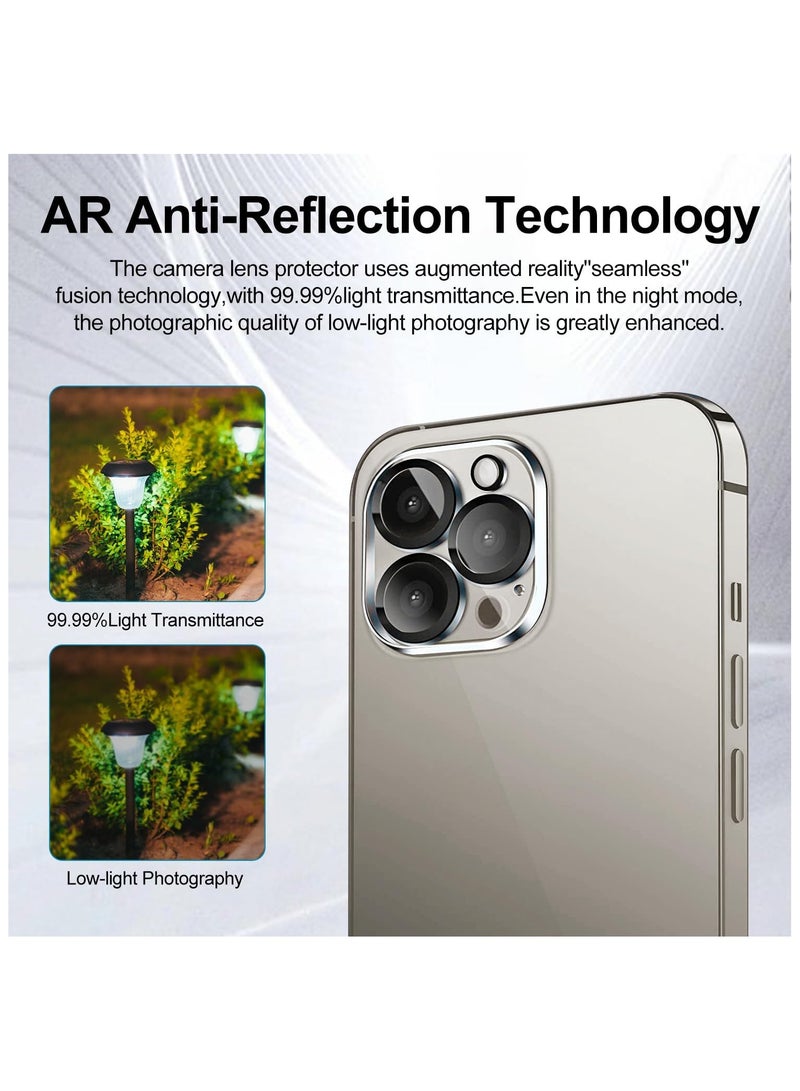 Camera Glass Lens Protector For Apple iPhone 16 Pro Max / iPhone 16 Pro Clear - Image 4