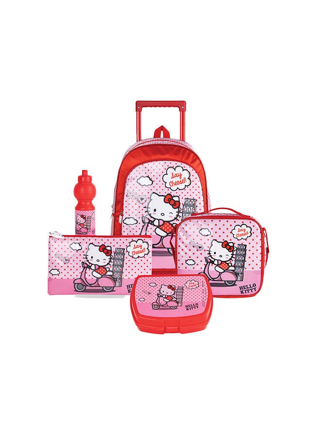 Hello Kitty سانريو هلو كاتي قول تشيز مجموعة عربة 5 في 1 صندوق 18  - Image 1