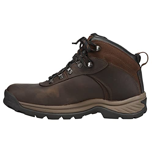 Timberland Men's Flume Mid Waterproof Hiking Boot, Dark Brown, 11 - Image 3