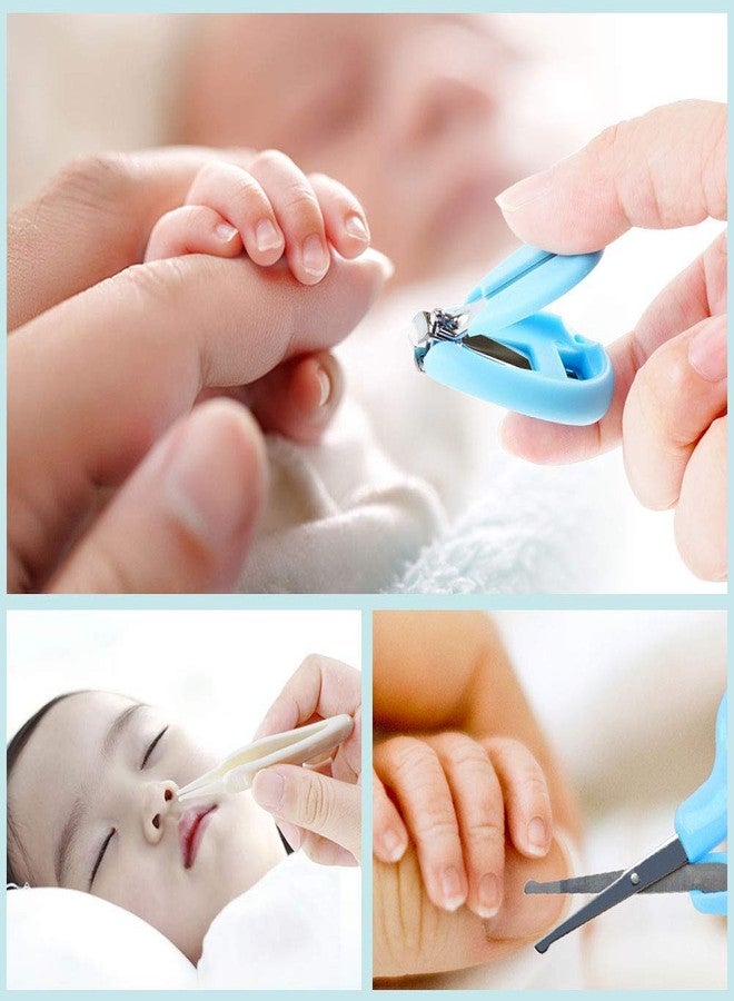 ZEELPETAL مجموعة العناية بالأظافر للأطفال حديثي الولادة 5 في 1 من ZEELPETAL، تتضمن قصافة أظافر للأطفال، وملقط، ومبرد أظافر، وأداة تنظيف الأذن، ومقص - متعددة الألوان. - Image 4