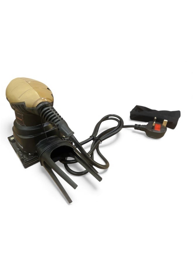 Electric Finishing Sander – Model 65100B | High-Performance 220V Orbital Sander with Extra Carbon Brushes, Ergonomic Design for Wood, Metal & Surface Finishing - Image 4