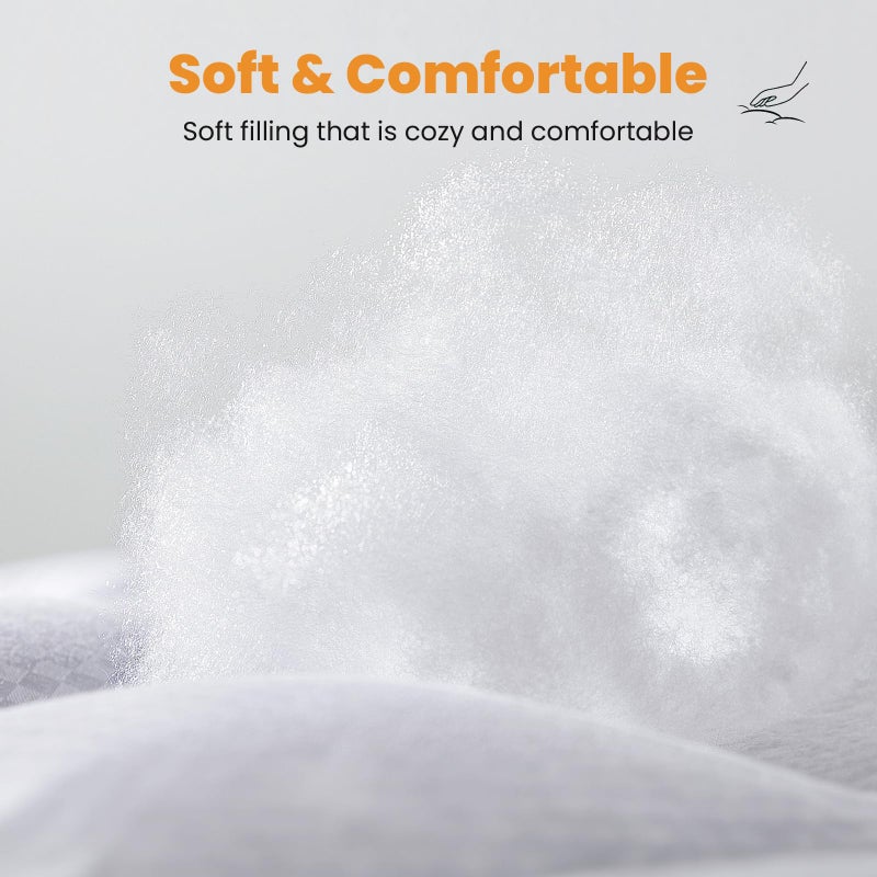 MATBEBY Twin XL Mattress Pad - Cooling Breathable Mattress Topper, Quilted Fitted Mattress Protector, Pillow Top Mattress Cover with 8-21" Deep Pocket, Soft, Machine Washable, White, Twin Extra Long - Image 3