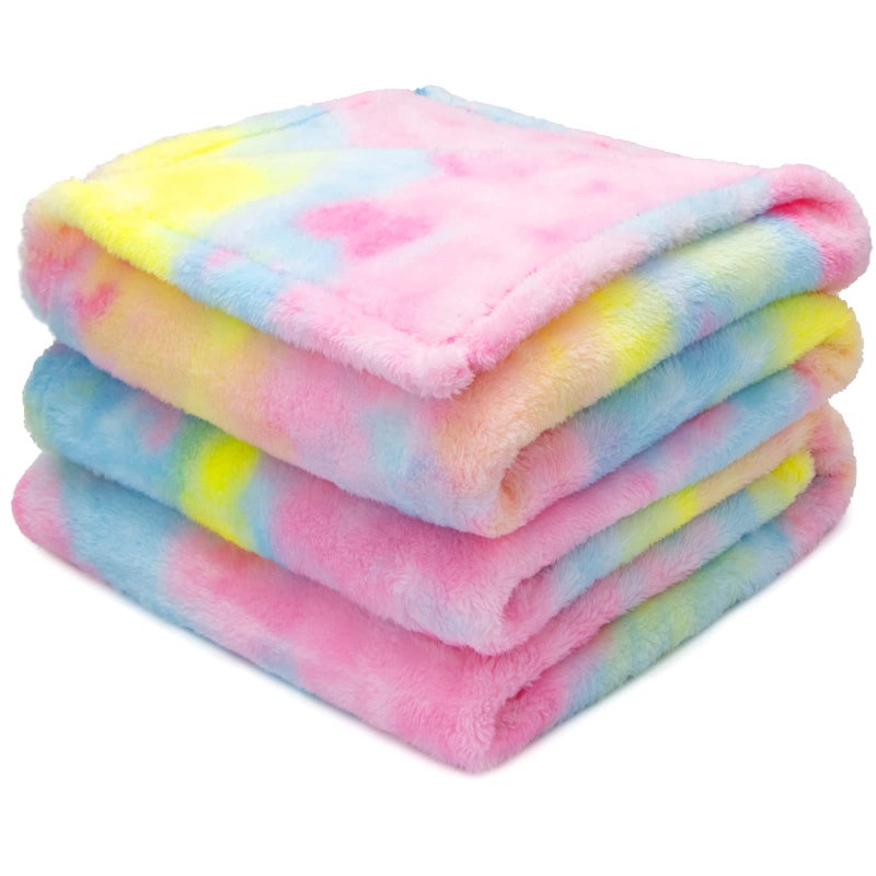 MUGD Soft Blankets Fleece Soft Fuzzy Throw Blanket Kids Warm Throw Blanket for Bed - Image 1