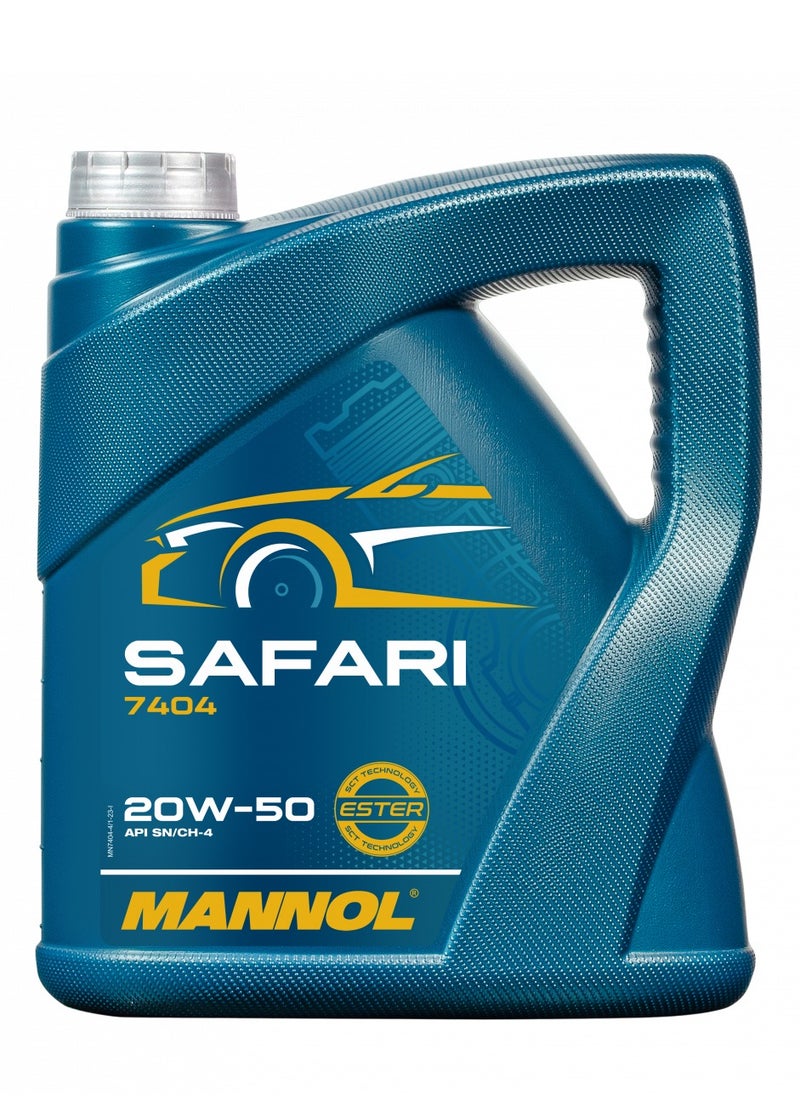MANNOL Mannol Safari Motor Oil 4Liter 20W-50  - Image 1