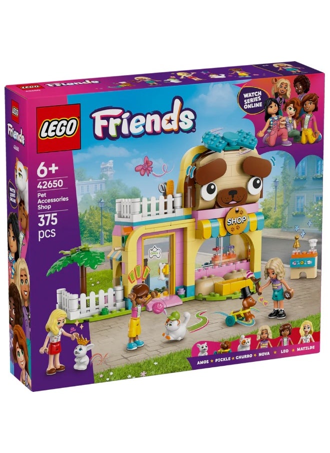 LEGO LEGO - Friends Pet Accessories Shop 375 Pieces - 42650  - Image 1