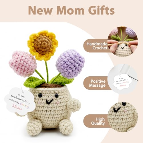 MHSMHL New Mom Gifts - First Mothers Day Gifts for New Moms Care Package After Baby with Postpartum Mama Essentials, Pregnancy Gift for First Time Mom To Be Gift for Expecting Moms - Image 3