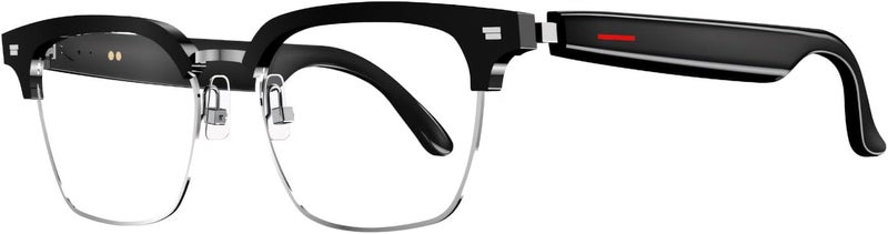 AI Smart Glasses with Real Time Video Translation - Built in Mic & Speaker, Anti Blue Light Language Translator Glasses for Travel & Daily Use - Image 1