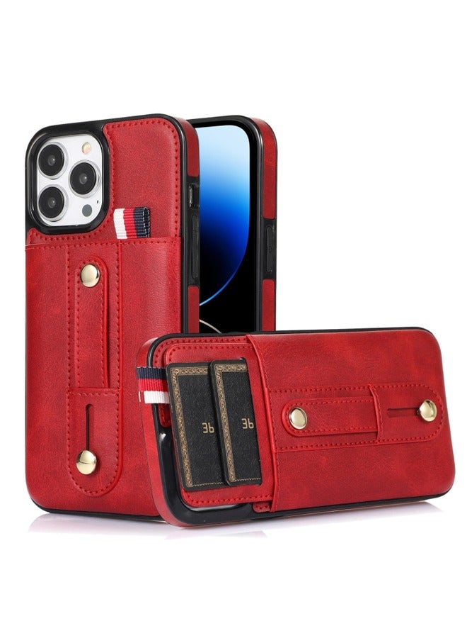 Mobile phone case for iPhone 15 Pro , protective back cover for iPhone 15 Pro , wallet case with personal card holder, compatible with iPhone 15 Pro  - Image 1