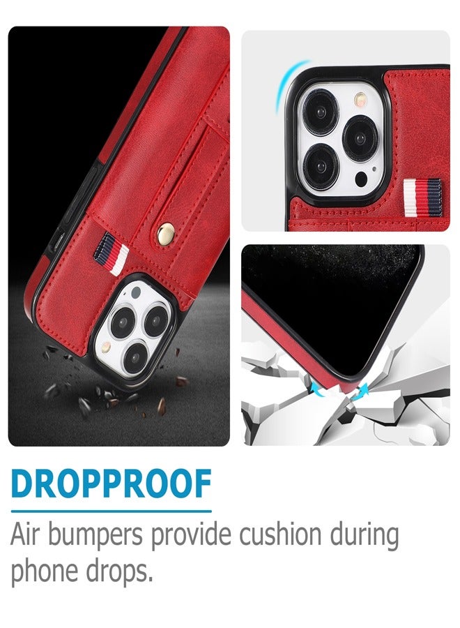 Mobile phone case for iPhone 15 Pro , protective back cover for iPhone 15 Pro , wallet case with personal card holder, compatible with iPhone 15 Pro  - Image 3