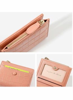 Excefore Small Blue Purses for Women Fashion Stone Pattern Girls Wallet Thin and Light Card Holder Organizer  - Image 5
