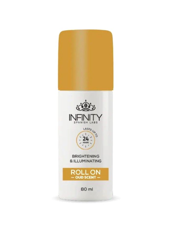 إينفينيتي إنفينيتي رول أون لتفتيح البشرة برائحة العود 80 مل - Image 1