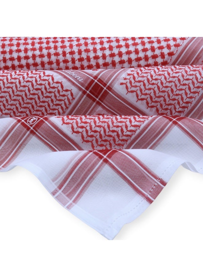 Cabera Light Shemagh for Men, Red - Image 2