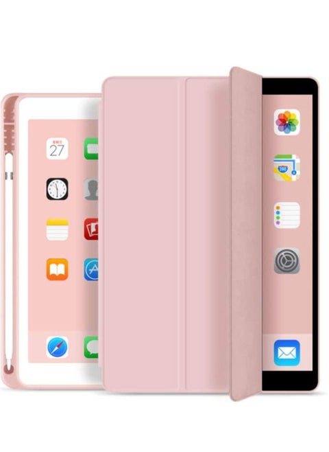 Pad 10.2 Case iPad 9th Generation 2021/ iPad 8th Generation 2020/ iPad 7th Generation 2019 Case iPad Cover 9th Generation Slim Hard Back Smart Cover for 10.2 iPad Case Pink