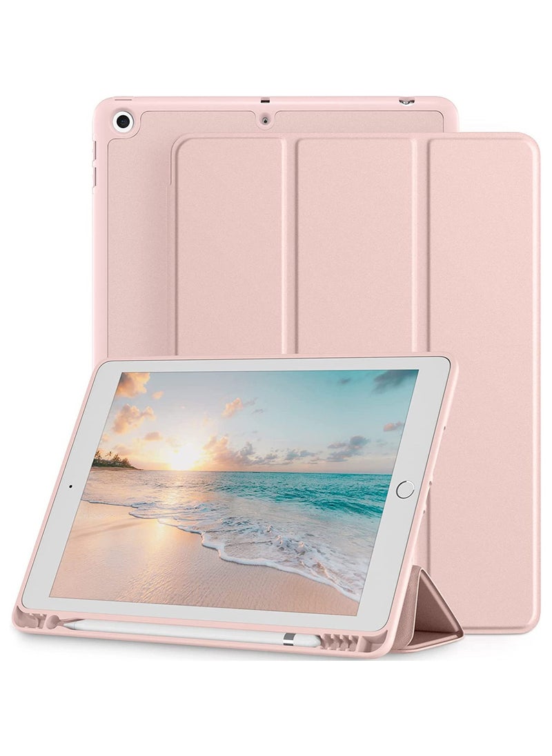 Generic - Pad 10.2 Case iPad 9th Generation 2021/ iPad 8th Generation 2020/ iPad 7th Generation 2019 Case iPad Cover 9th Generation Slim Hard Back Smart Cover for 10.2 iPad Case Pink - Image 1