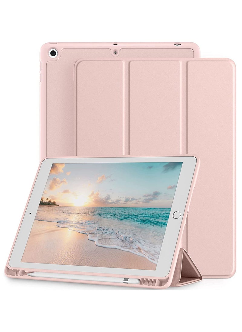 Generic - Pad 10.2 Case iPad 9th Generation 2021/ iPad 8th Generation 2020/ iPad 7th Generation 2019 Case iPad Cover 9th Generation Slim Hard Back Smart Cover for 10.2 iPad Case Pink - Image 1