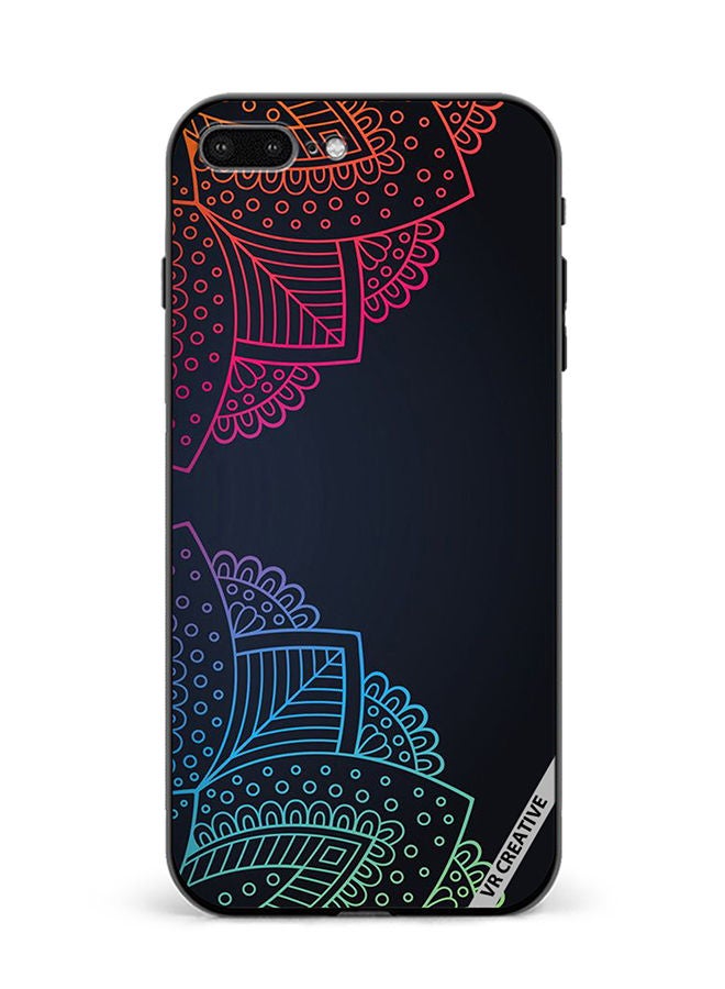 VR CREATIVE Protective Case Cover For Apple iPhone 7 Plus/8 Plus Mandala Design Multicolour - Image 1