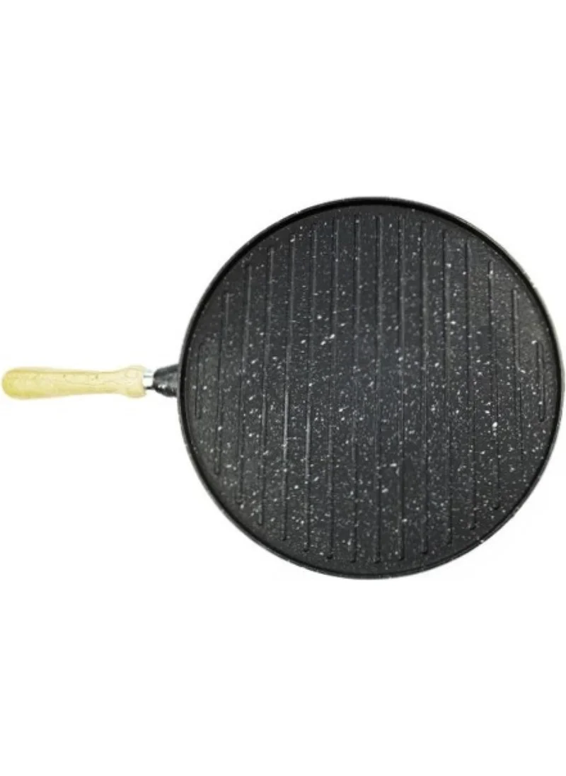 5 دي ام Double Sided Multi-Purpose Cast Iron Pan