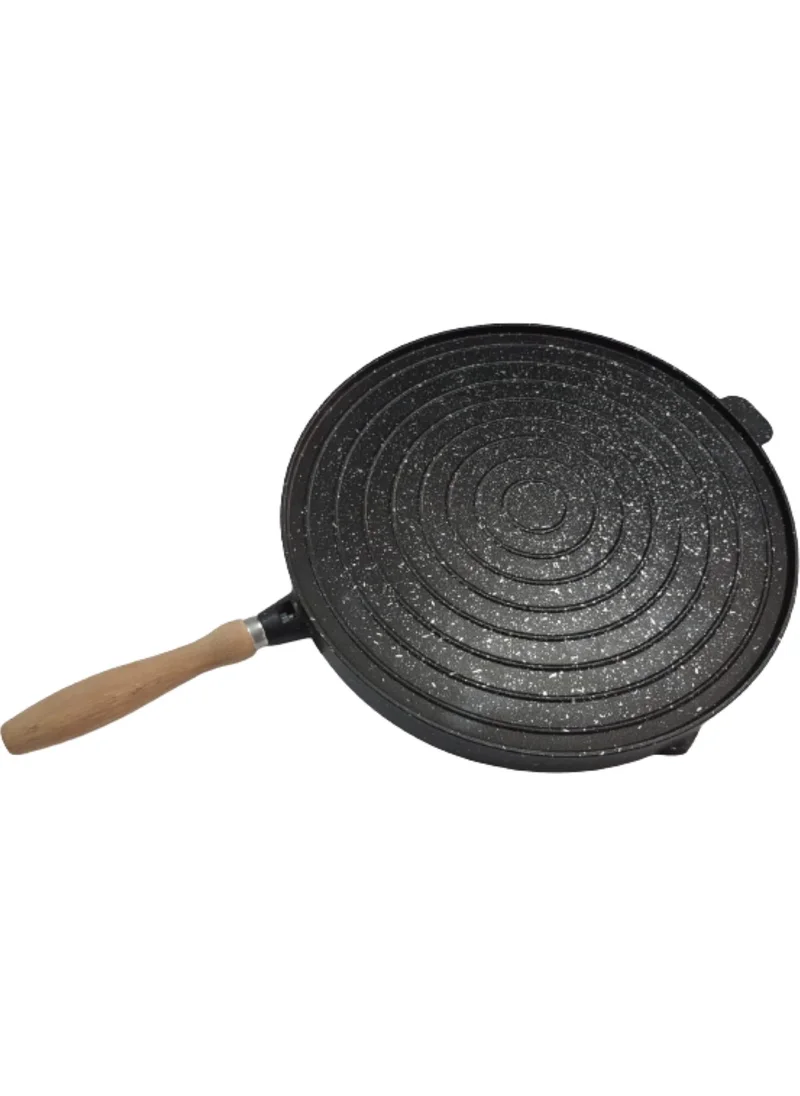 5 دي ام Double Sided Multi-Purpose Cast Iron Pan