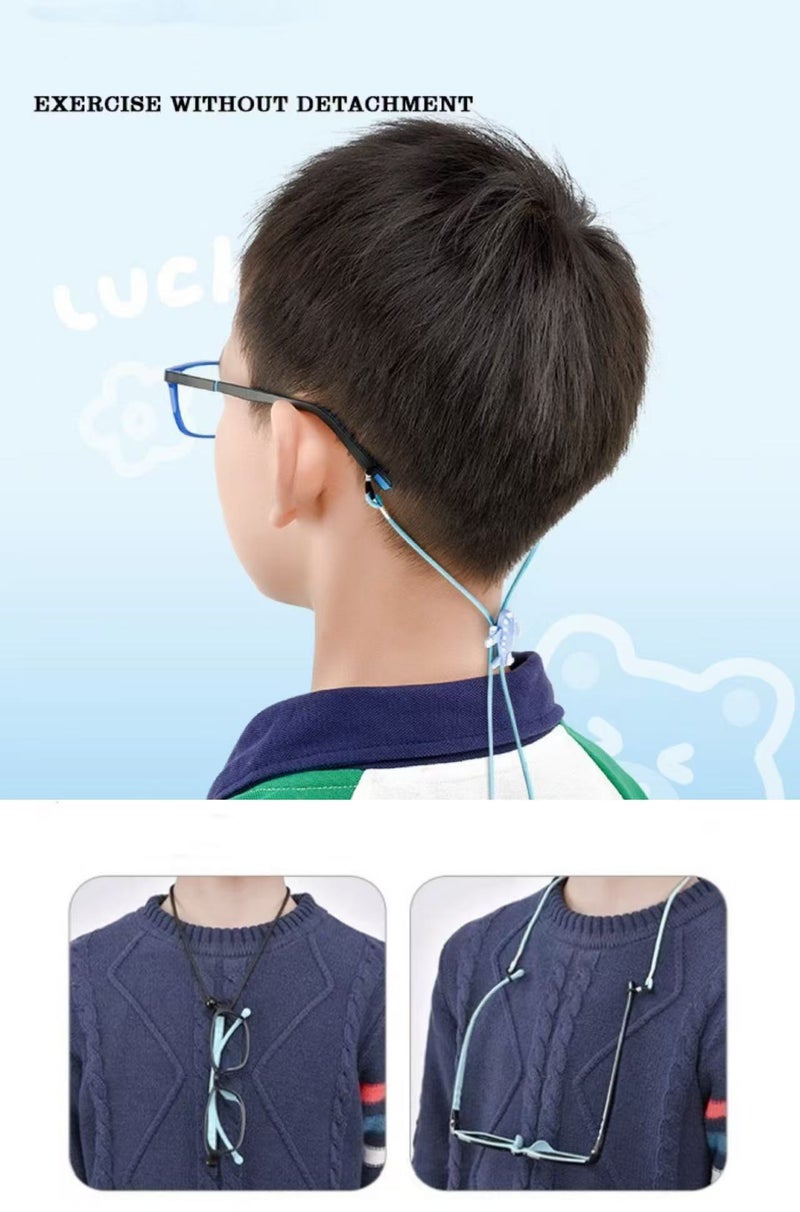 general 6Pack of Children's Glasses With Hat With Mask Strap Adjustable Stretch for Boys and Girls - Image 4