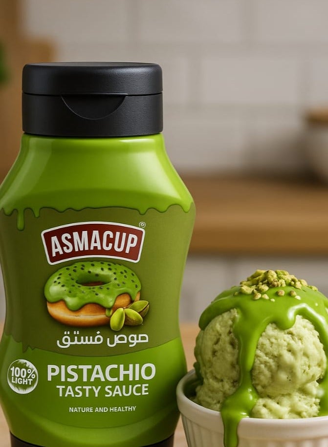 ASMACUP Pistachio Cream Sauce 500Gm - Image 3