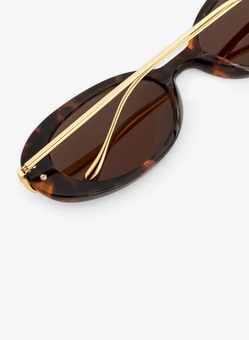 Karen Wazen  Livi Oval Sunglasses for Women | Best Price UAE