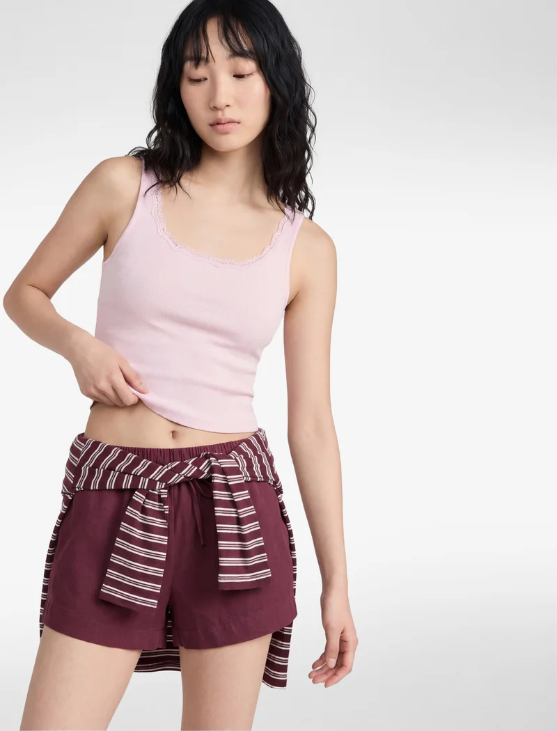 كوتون Sleeveless Blouse