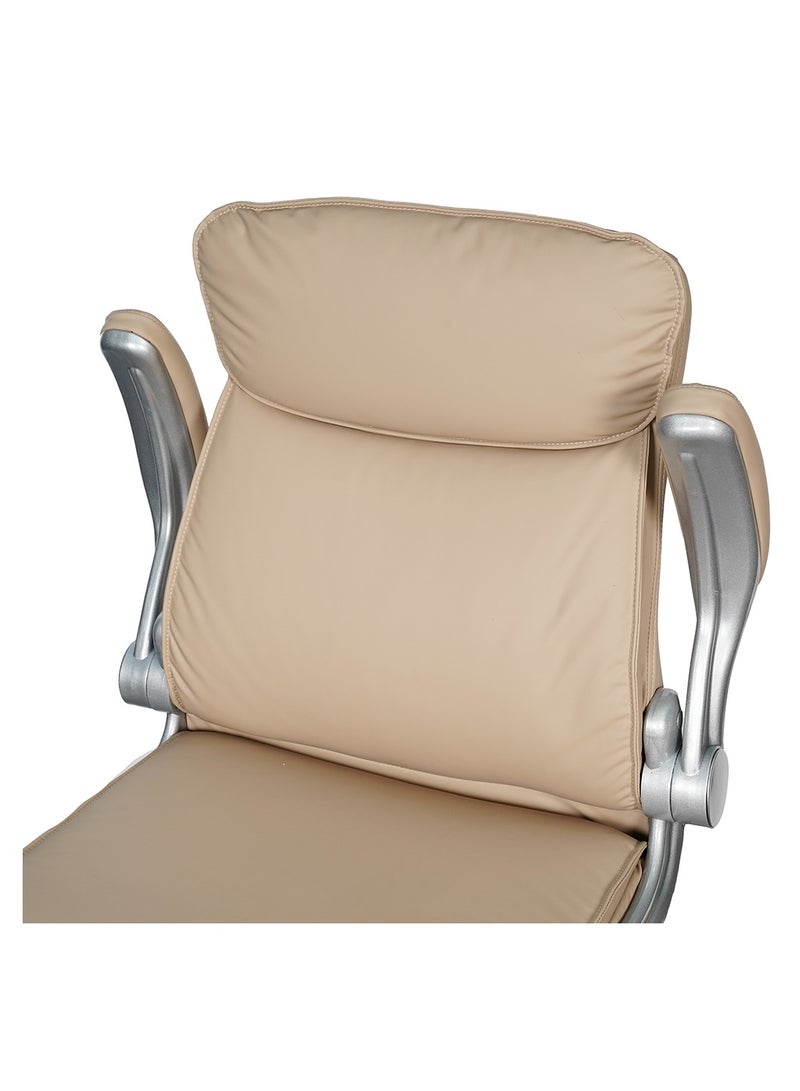 HUIMEI Huimei EQ-5180-B Low Back Office Chair Beige Color  - Image 5