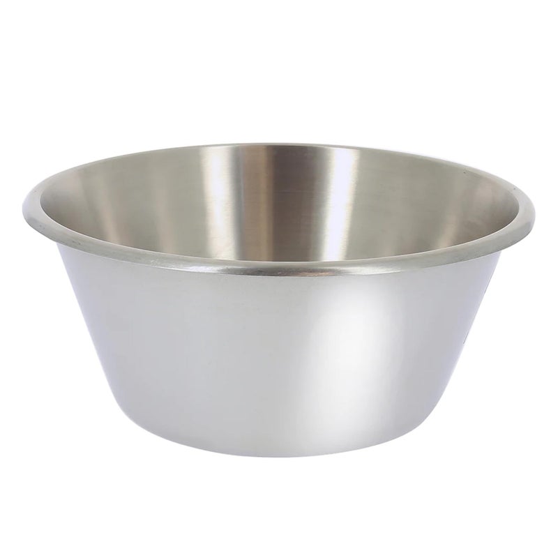 de Buyer Stainless Steel Mixing Bowl with Flat Bottom 8 2 qt Mix Stir Whip Mash Whisk Combine Dishwasher Safe Made in France