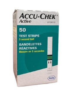 ACCU-CHECK ACTIVE 50-Piece Accu Check Active Glucose Test Strips  - Image 1