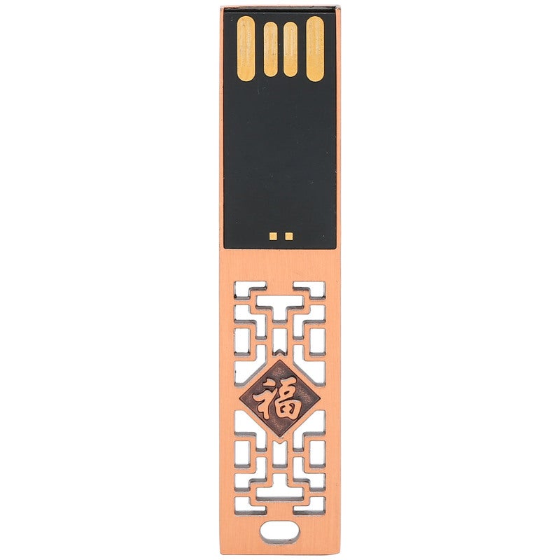 قرص فلاش USB: محرك USB 2.0 معدني بسعة 32 جيجابايت - عقل ذاكرة مائي ذو أداء ثابت لجهاز سطح المكتب واللابتوب والتابلت والتلفزيون والسمارك، مثالي كهدية - Image 1