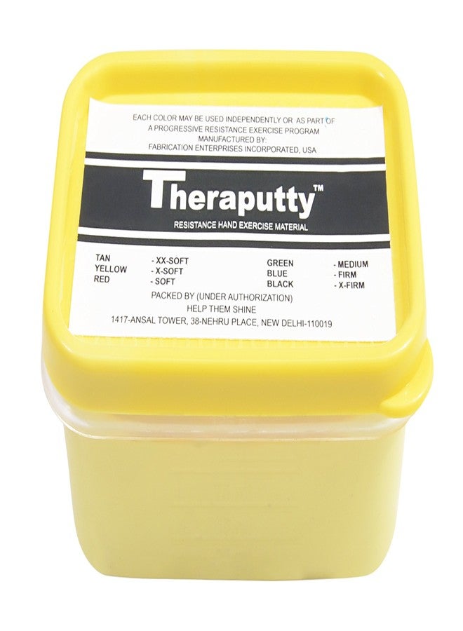 Help Them Shine THERAPY PUTTY Exercise Material - Yellow/X-Soft 150 gms - Image 1