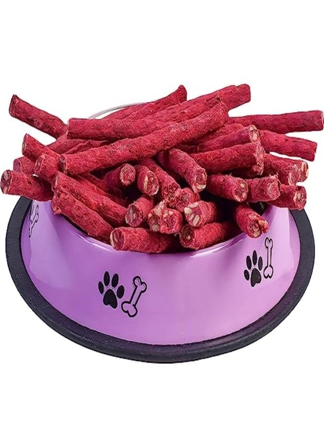 ADB Creations Dog Food Chew Stick Flavor of Mutton, Rawhide Treat Munchy, Long Lasting Protein and Dental Snack for All Breed Dogs and All Life Stages - 1.5kg (Pack of 1) - Image 1