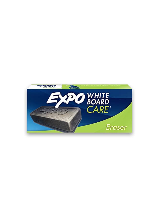 EXPO Dry Erase, Soft Pile Block Whiteboard Eraser, 5-1/8 in. x 1-1/2 in. - Image 1