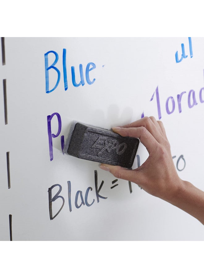 EXPO Dry Erase, Soft Pile Block Whiteboard Eraser, 5-1/8 in. x 1-1/2 in. - Image 3
