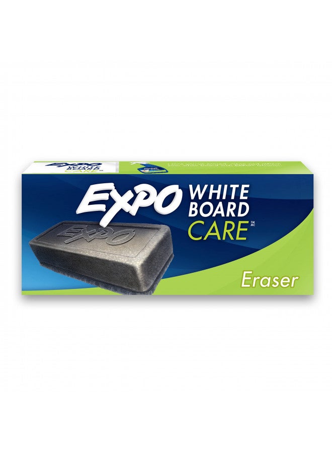 EXPO Dry Erase, Soft Pile Block Whiteboard Eraser, 5-1/8 in. x 1-1/2 in. - Image 2