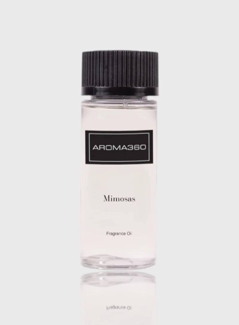 Aroma360 Mimosas Fragrance Oil Blend - Hotel Inspired for Luxury Essential Oil Diffusers - Aromatherapy Scent Diffuser Oil - Tangerine, Jasmine and Vetiver - 50 mL