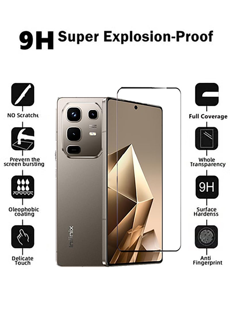 Generic - [2 Pack]Screen Protecto for Infinix Note 50 , Tempered-Glass Scratch Resistant Screen Protector - Image 1